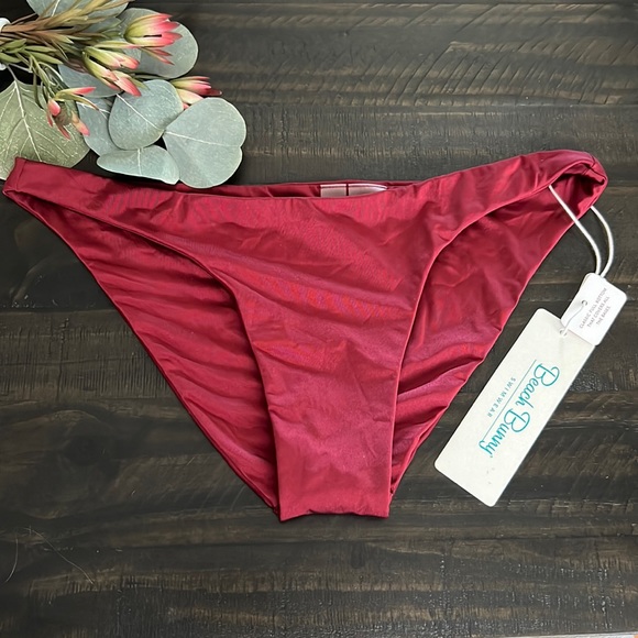 Beach Bunny Bikini Bottoms Ruby Various - Picture 1 of 11